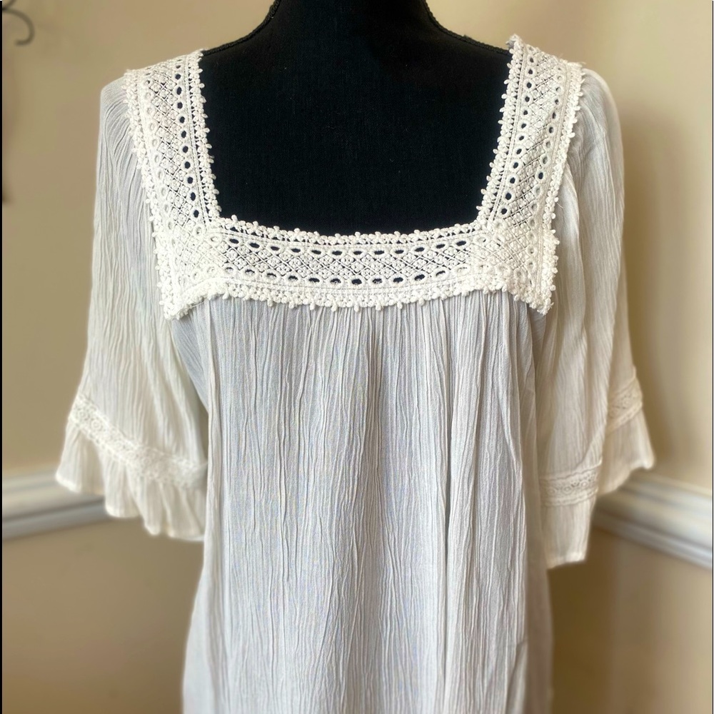 Maurice’s Women’s Ivory Blouse L
